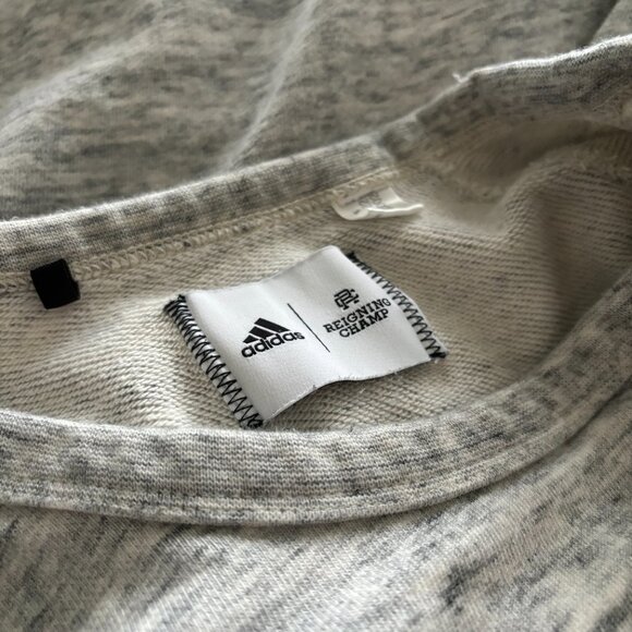 Reigning Champ Heather Grey Crew Neck Sweatshirt Size M - Picture 3 of 5